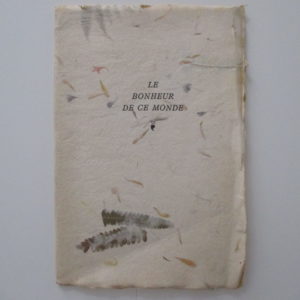 Plantin, Christoph. -  Le sonnet du bonheur.