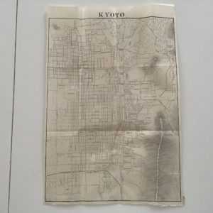 Kyoto -   City-plan of Kyoto.
