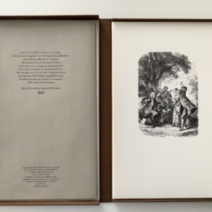 Menzel - Kugler, Franz. - Adolph Menzel. Ausgewählte Holzschnitte zu Geschichten Friedrichs des Grossen.