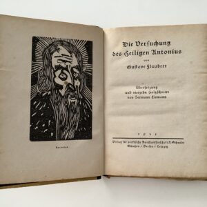 Lismann -   Flaubert, Gustave: -  Die Versuchung des Heiligen Antonius.
