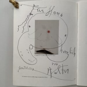 Érotisme - avec une dessin originale -   Schmögner, Walter. -  Erotische Zeichnungen. Paris - Wien - Neumarkt 1979 - 2007.