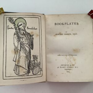 Book-Plates -   Almack, Edward. -  Book Plates.