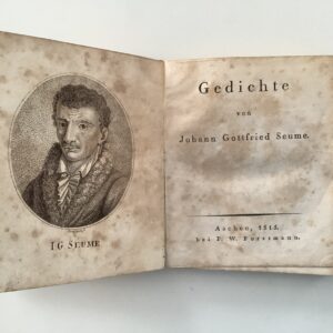 Seume, Johann Gottfried. -  Gedichte.