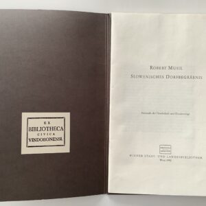 Musil, Robert. -  Slowenisches Dorfbegräbnis.