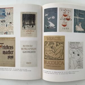 Bindings -   Schauer, Georg Kurt. -  Kleine Geschichte des deutschen Buchumschlages im 20. Jahrhundert.