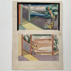 Rix-Ueno, Felice (?). -  Two japanese designes