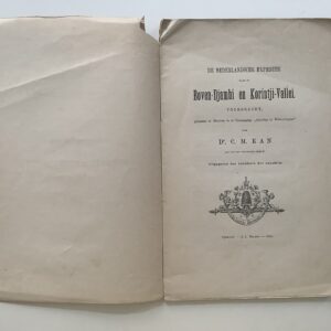 Kan, C.M. -  De nederlandische Expeditie naar de Boven-Djambi en Korintji-Vallei.