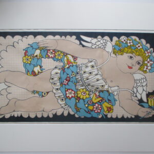 Löffler -   Löffler, Berthold (1874 Rosenthal, Böhmen - 1960 Vienna): -  Fliegender Putto ("Flying Putto").